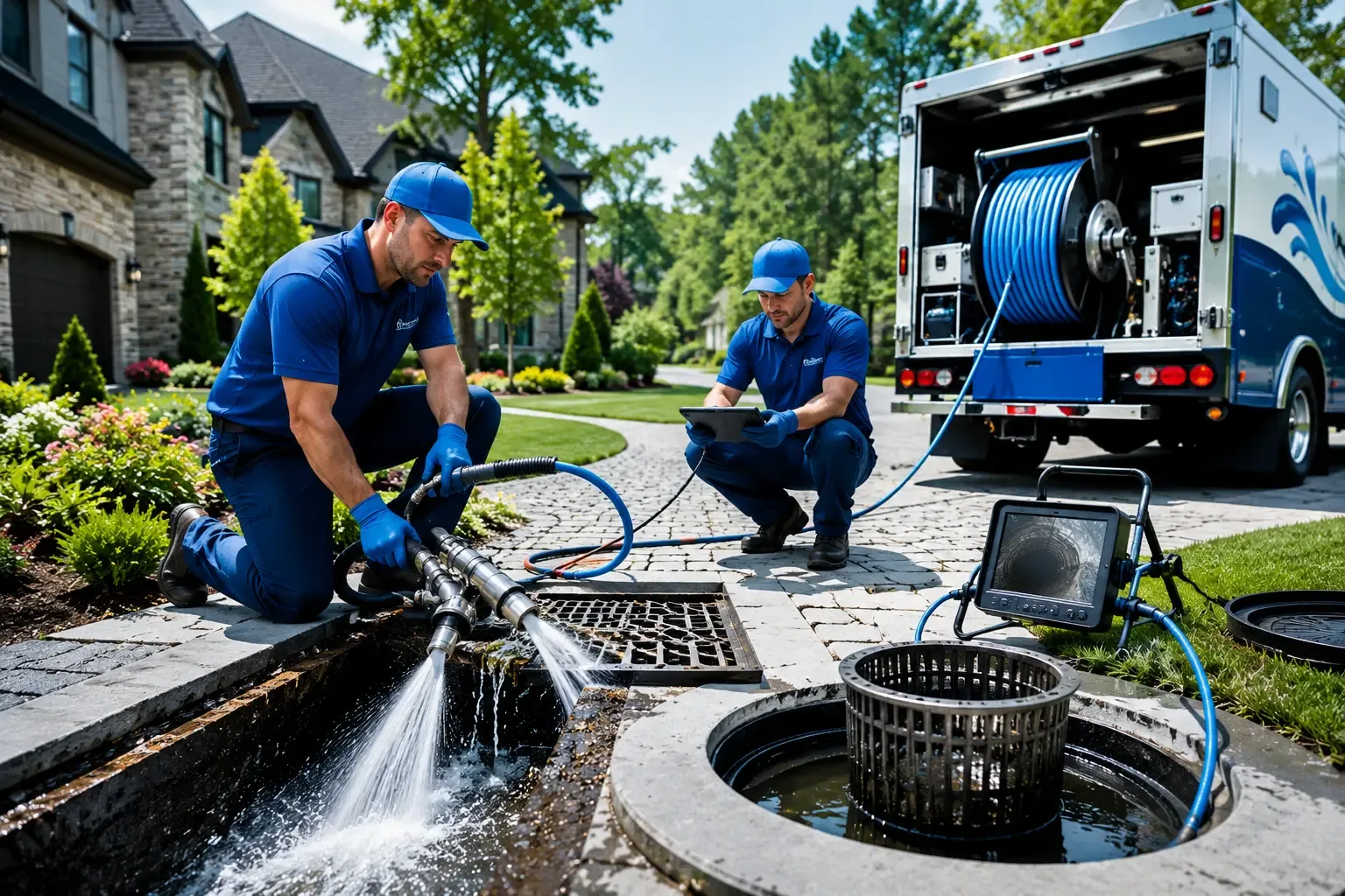 Local outdoor drain cleaning professionals in Fredericksburg, VA